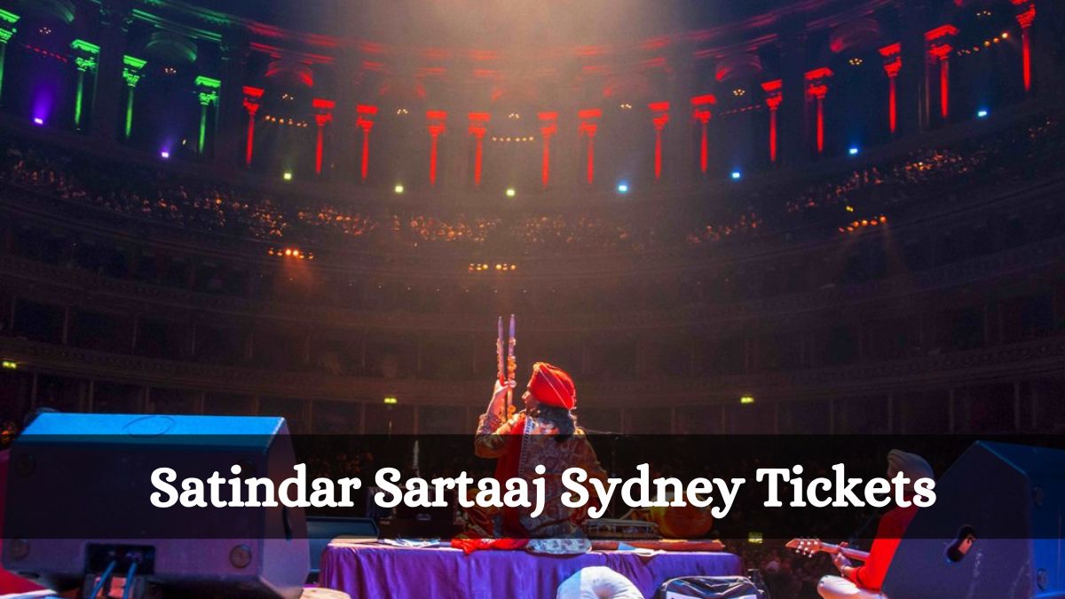 Satindar sartaaj show in sydney ticket price 2024